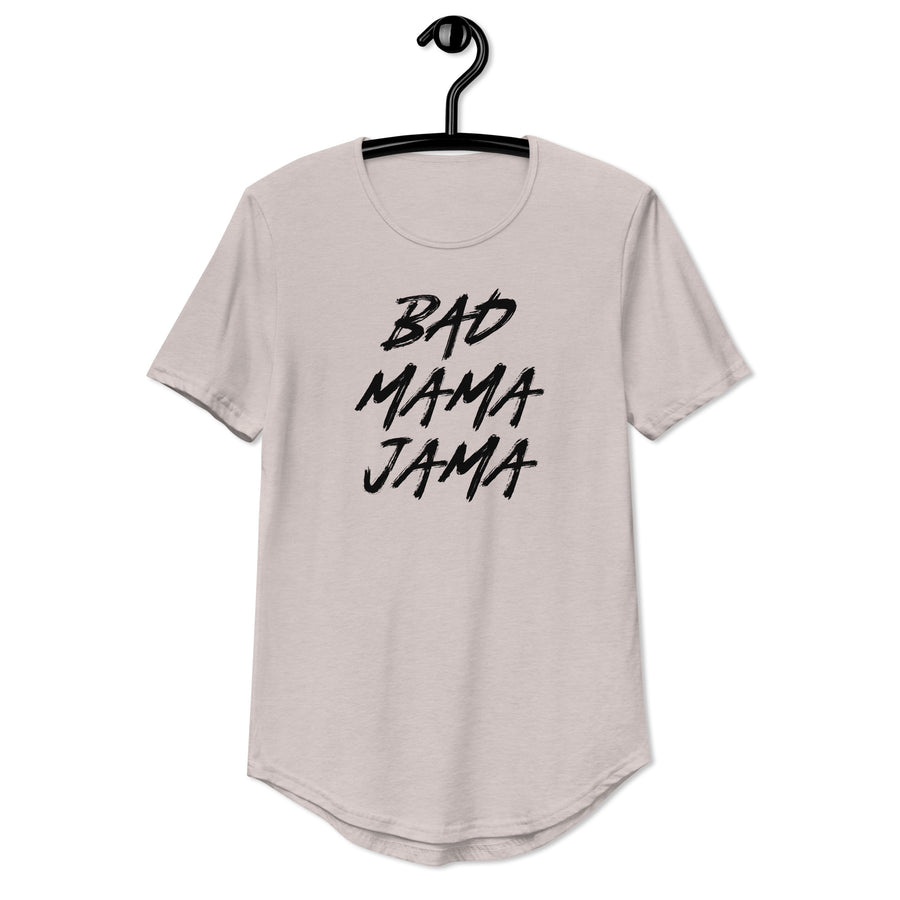 'Bad Mama Jama' Loose Curved Hem T-Shirt