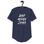 'Bad Mama Jama' Loose Curved Hem T-Shirt