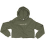 Namaste Chill Crop Hoodie