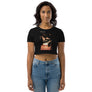 Mood: Beach at Sunset Organic Crop Top