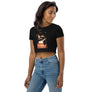 Mood: Beach at Sunset Organic Crop Top
