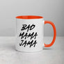 'Bad Mama Jama' Mug with Color Inside