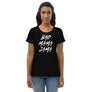 'Bad Mam Jama' Fitted Eco Tee