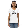 'Manifest That Shit' Fitted Eco Tee