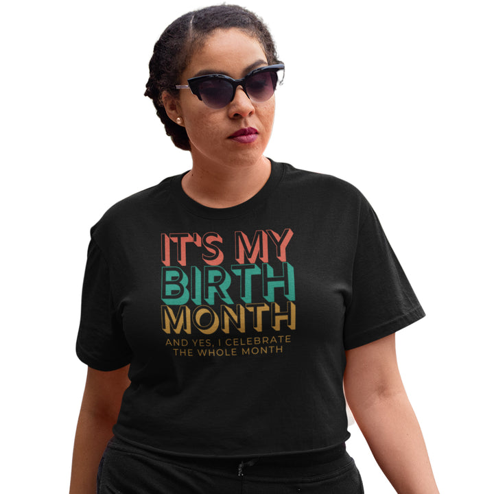 'It's My Birth Month' Loose Crop