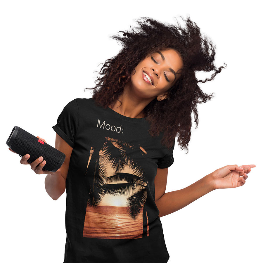 Mood: Beach at Sunset Premium Unisex T-Shirt