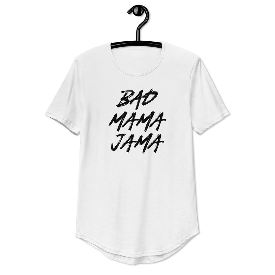 'Bad Mama Jama' Loose Curved Hem T-Shirt