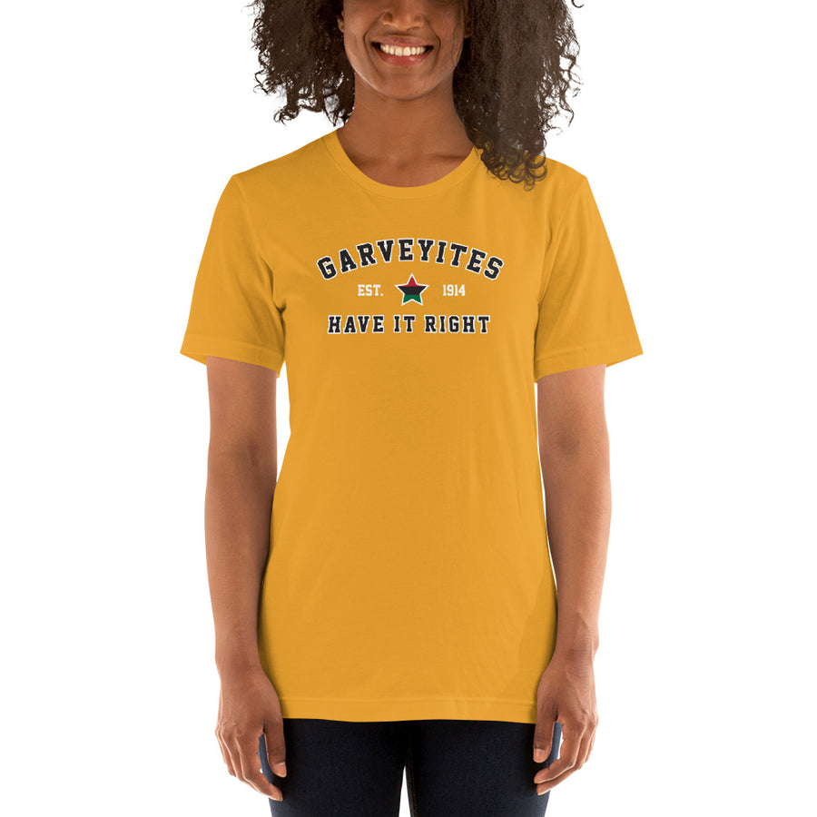 Garveyites Have It Right Premium Unisex Short/ Long Sleeve T-Shirts